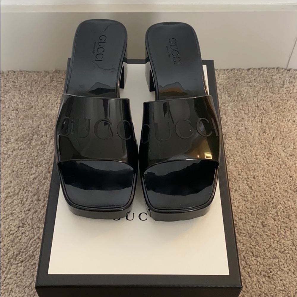 Gucci Rubber Sandals